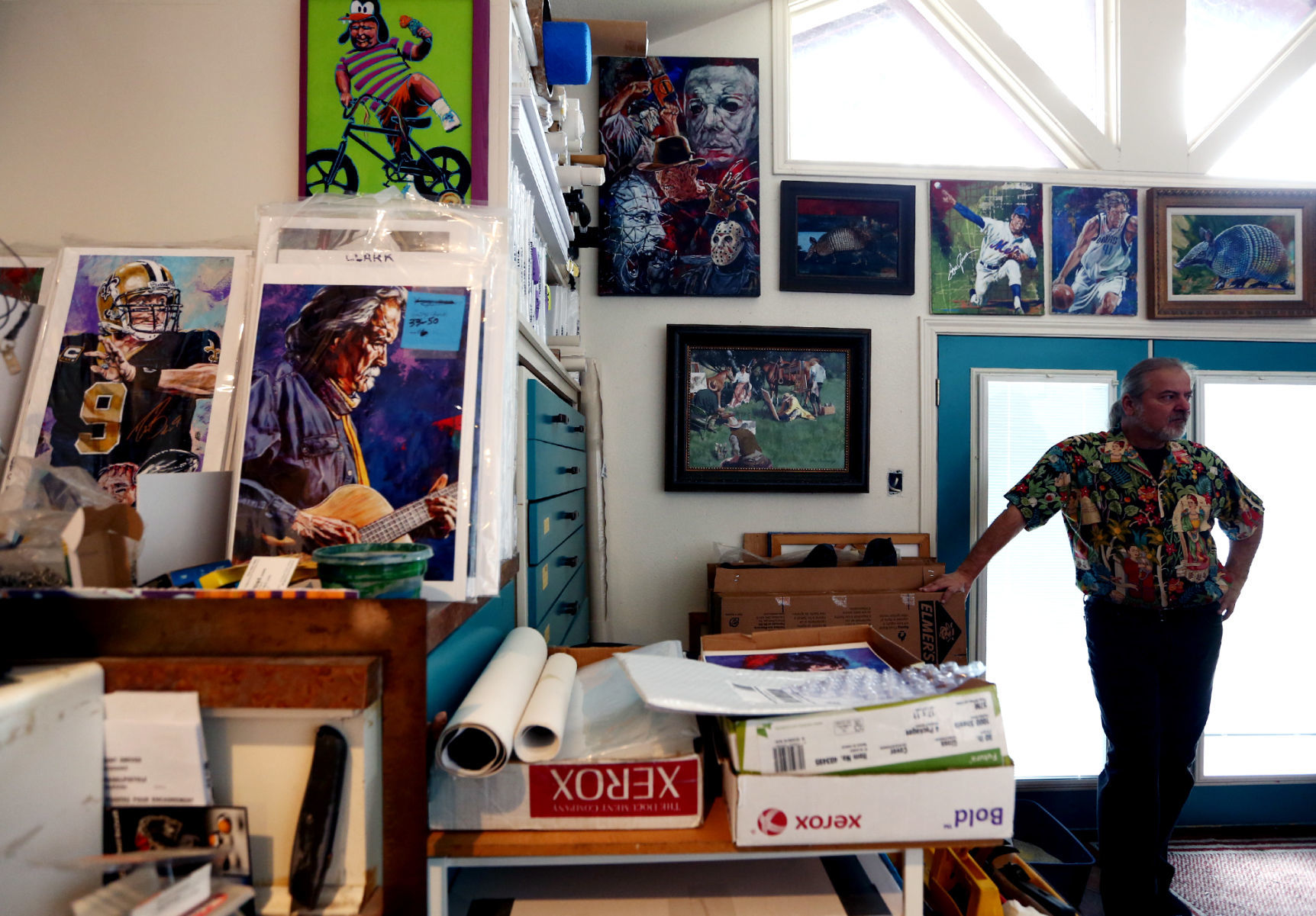 Texas Sports Hall of Fame artist